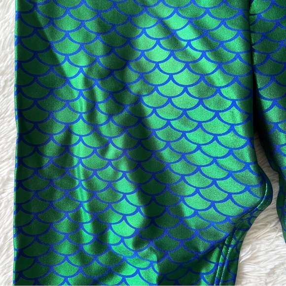 Mermaid Print Leggings - Picture 2 of 7